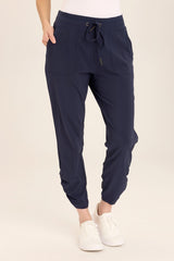 Lyan Active Whisper Stretch Ruched Crop Legging