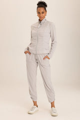 Lyan Active Whisper Stretch Ruched Crop Legging