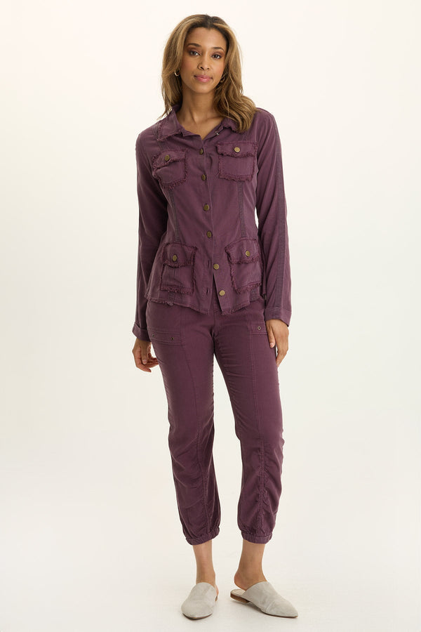 Squire Twill Banded Hem Casual Pant