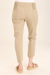 Acker Zipper Slim Crop