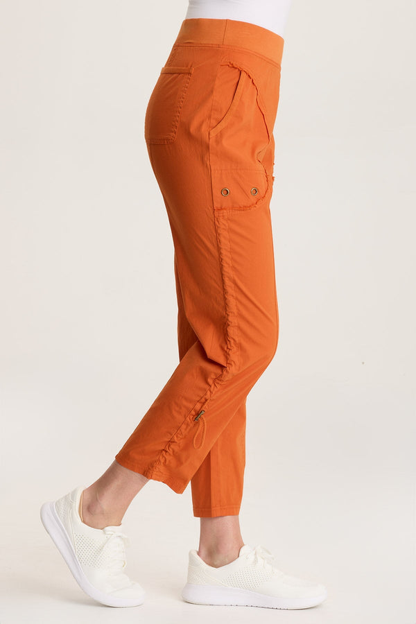 Otish Slim Poplin Crop