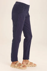 Dalia Slim Stretch Poplin Pant