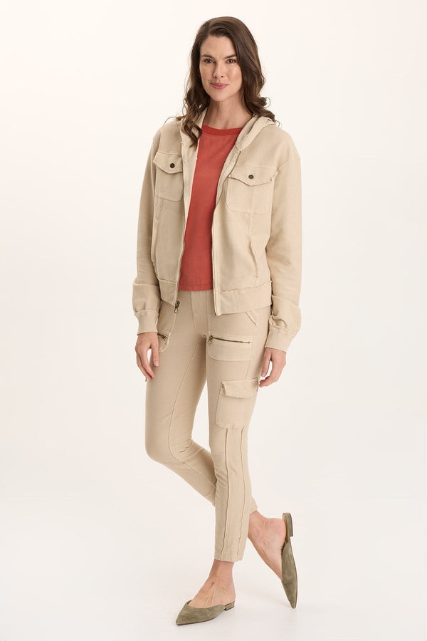 Keelie Twill Knit Elevated Pocket Legging