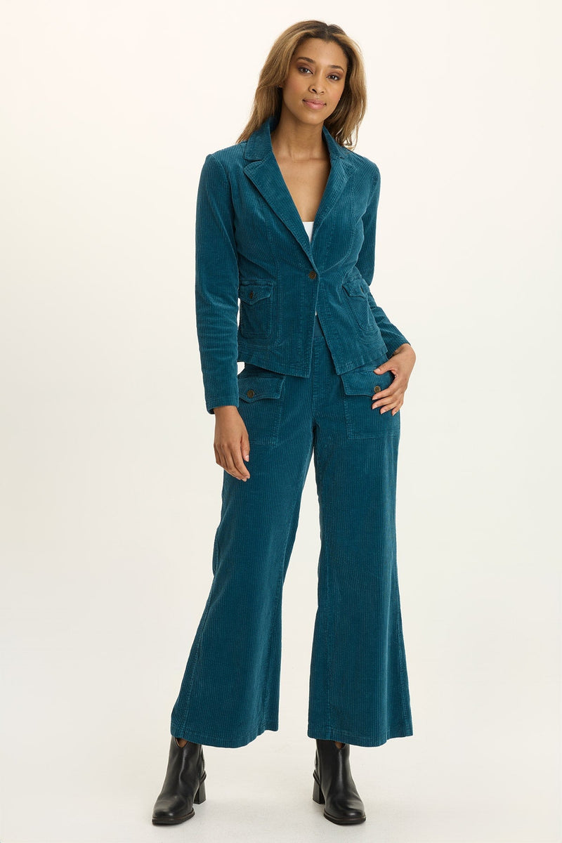 Veera Wide-Leg Corduroy Pant