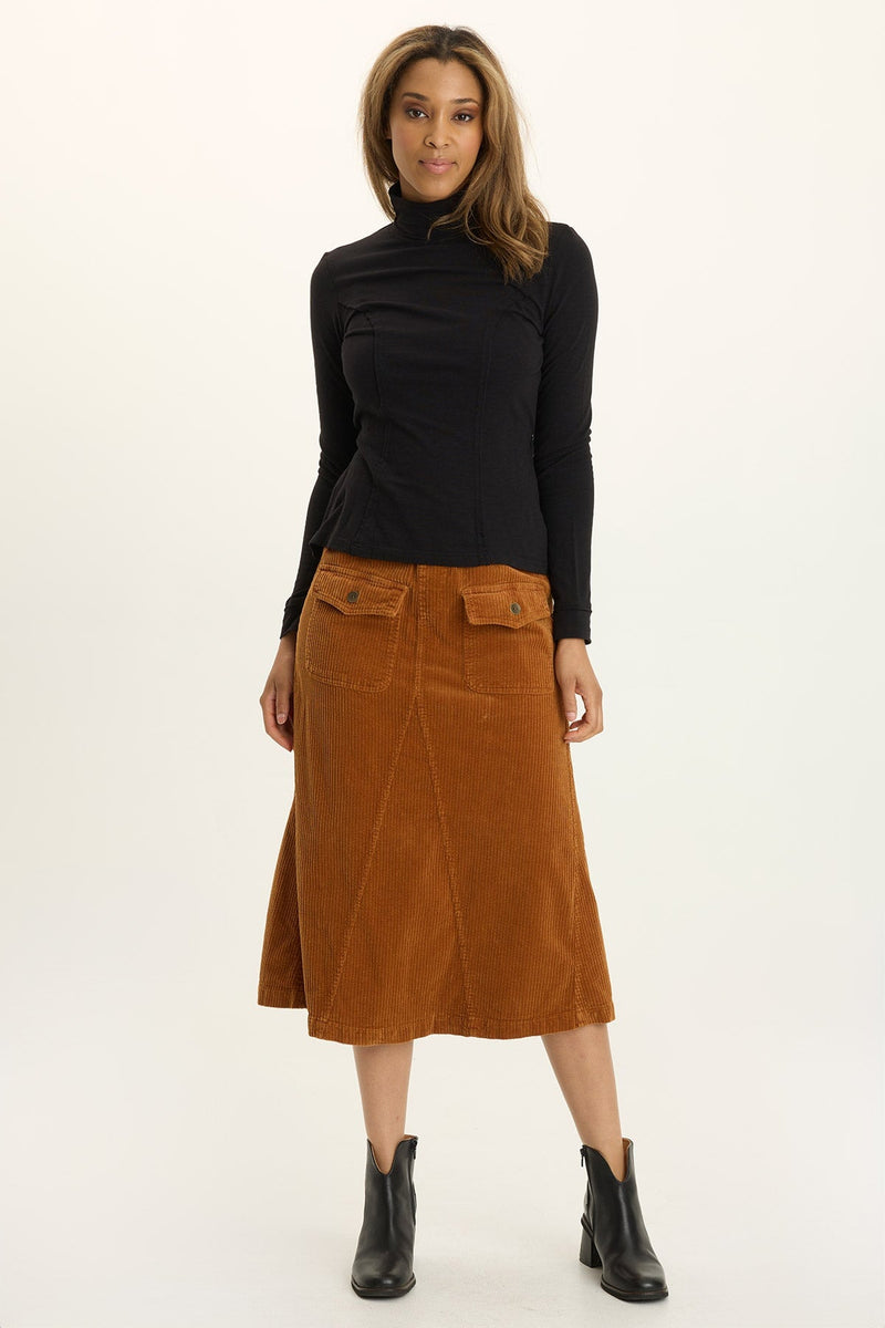 Alto Corduroy Midi Skirt