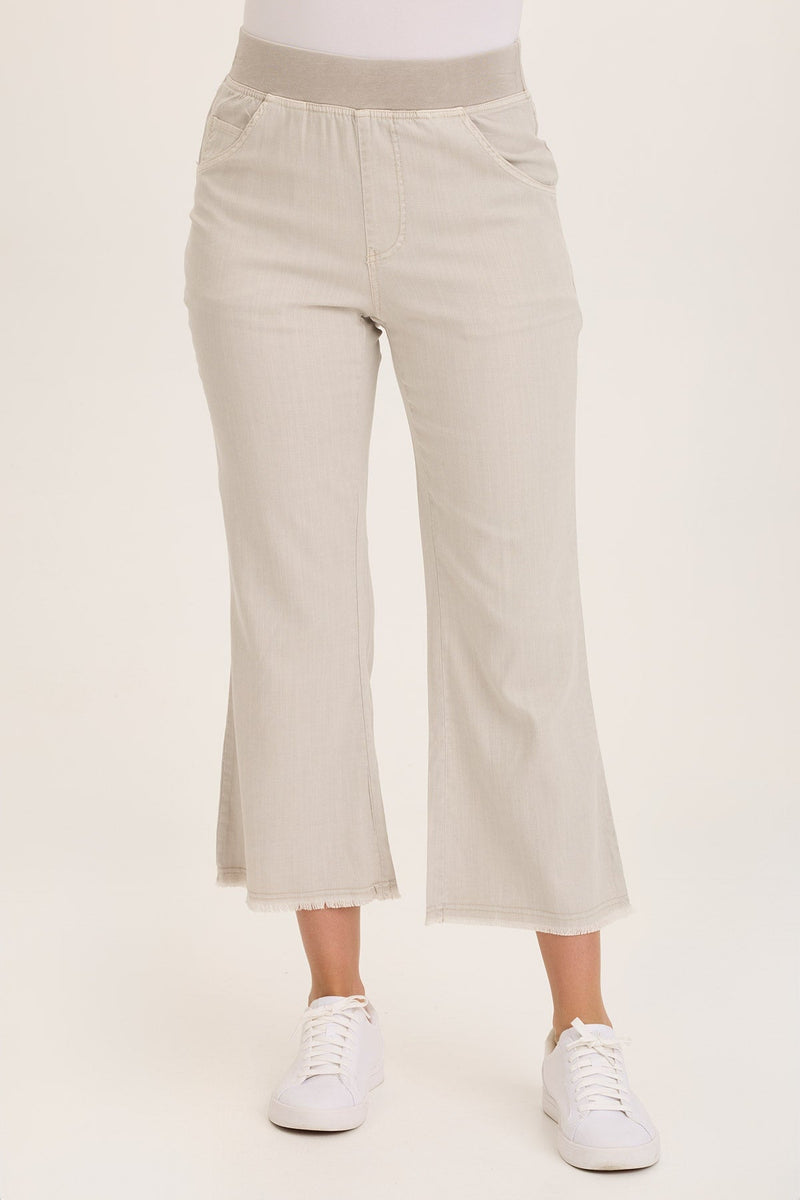 Lorilei Twill Flare Pull-On Pant