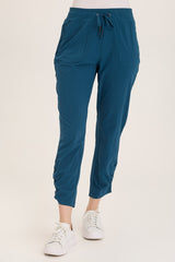 Lyan Active Whisper Stretch Ruched Crop Legging