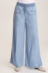 Loen Twill Wide Leg Pant