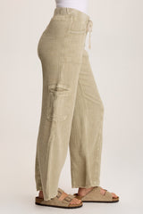 Rizal Gauze Pocket Flare Pant