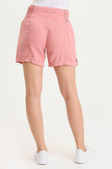 Rebel Linen Tabbed Short
