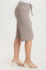 Osbert Textured Gauze Multi-Pocket Bermuda Short