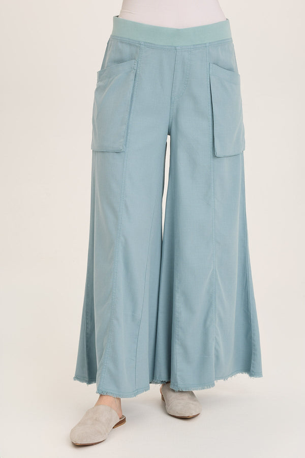 Desoto Ultra-Flare Wide Leg Pocket Trouser