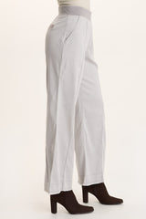 Orn Tencel Pull-On Wide-Leg Pant