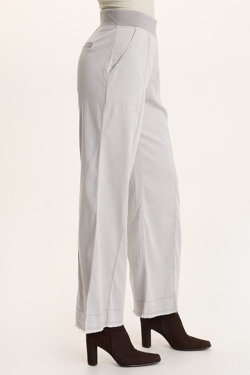 Orn Tencel Pull-On Wide-Leg Pant