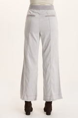 Orn Tencel Pull-On Wide-Leg Pant