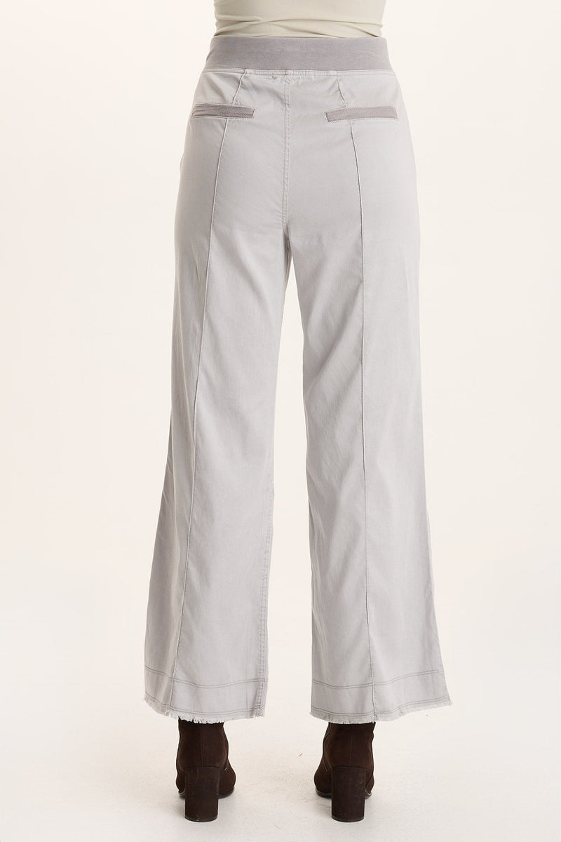 Orn Tencel Pull-On Wide-Leg Pant