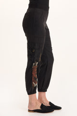 Darri Embroidered Pull-on Soft Twill Jogger