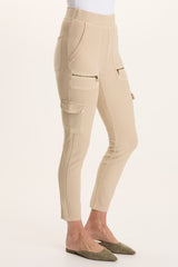 Keelie Twill Knit Elevated Pocket Legging