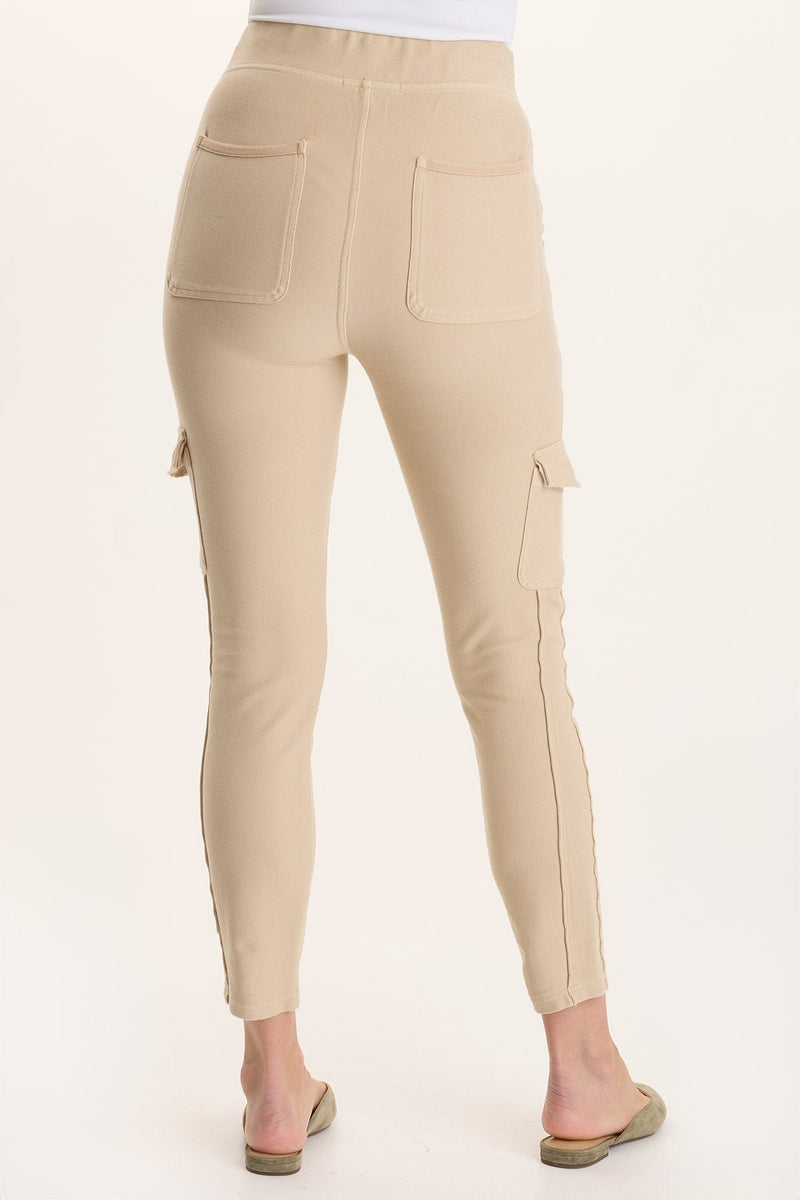 Keelie Twill Knit Elevated Pocket Legging
