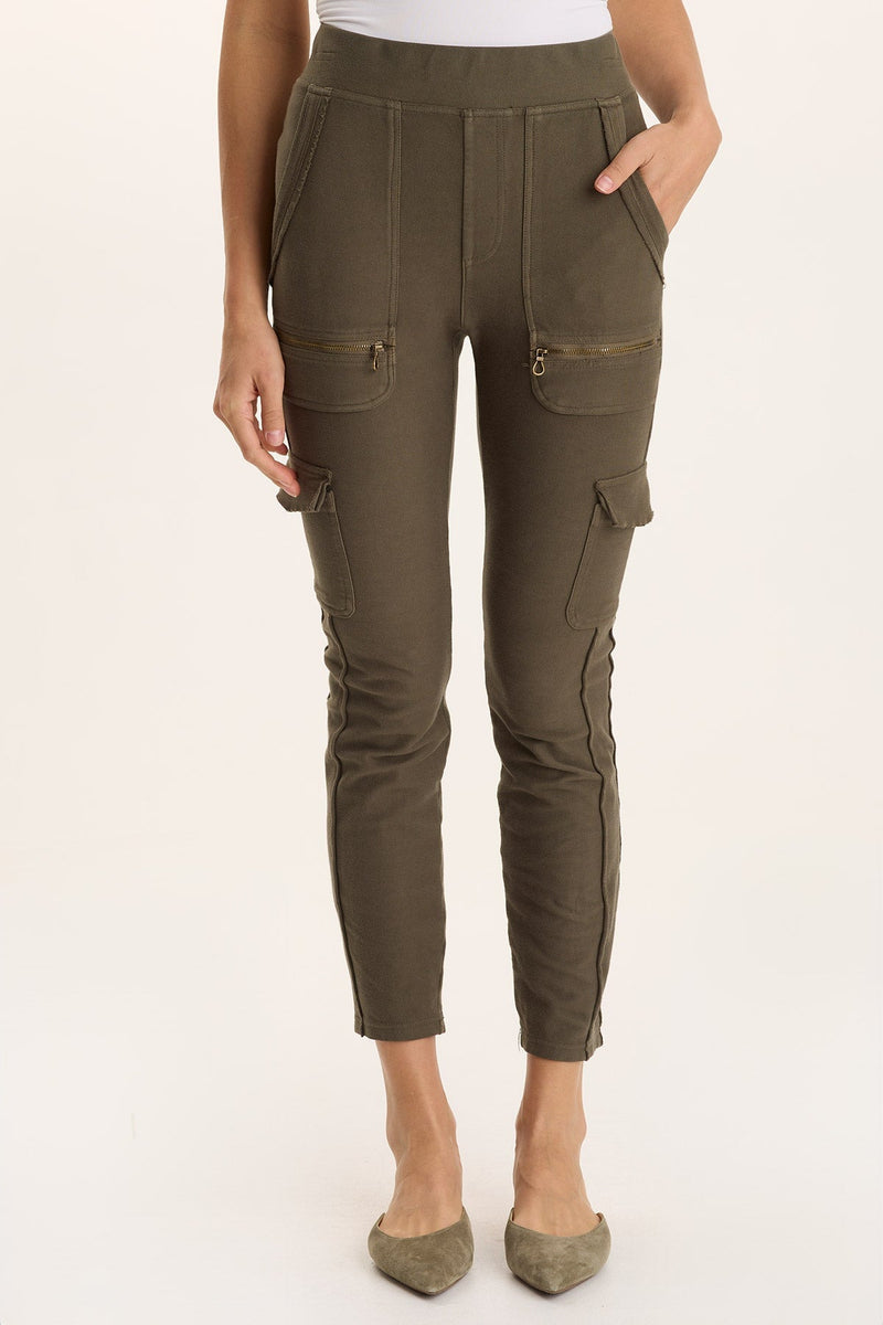 Keelie Twill Knit Elevated Pocket Legging