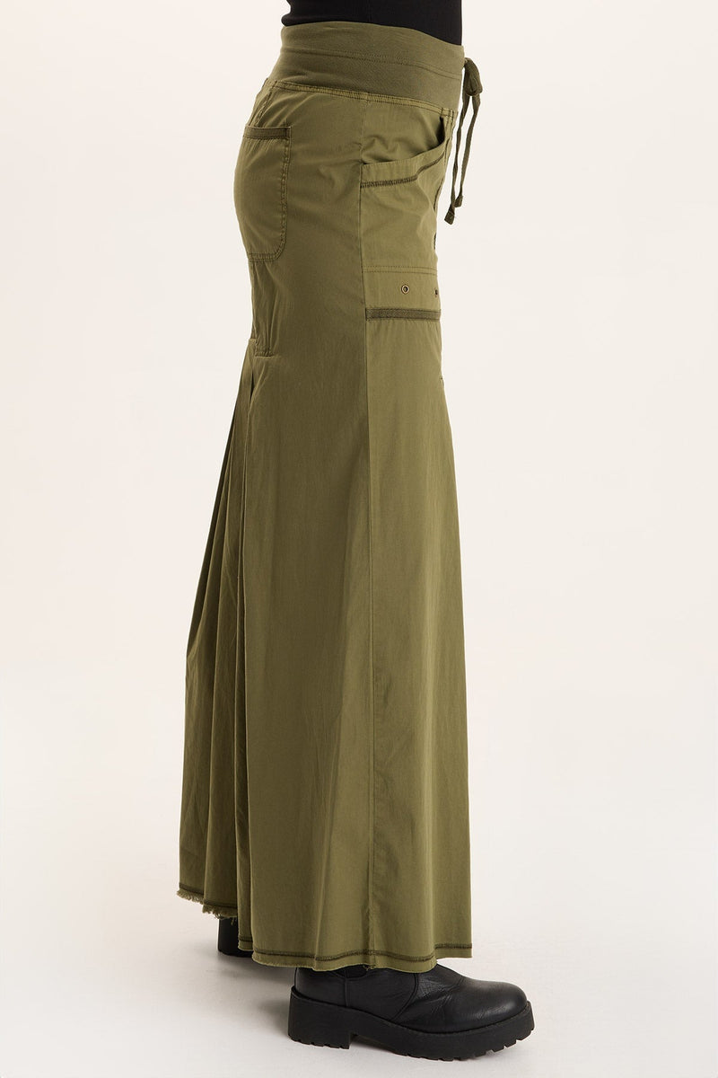 Nevins Soft Volume Wide Leg Drawstring Pant