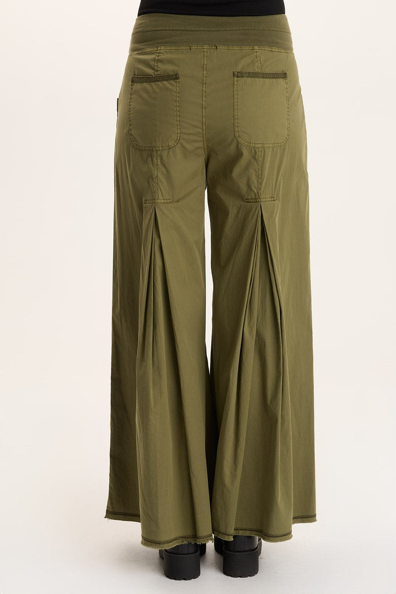 Nevins Soft Volume Wide Leg Drawstring Pant