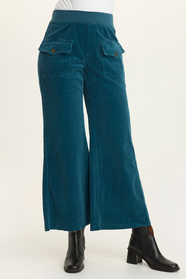 Veera Wide-Leg Corduroy Pant