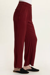 Harmon Satin Stripe Wide-Leg Pant