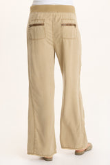 Schyler Soft Twill Wide-Leg Trouser