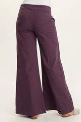 Tiered Wide Leg Drawstring Flare Ruched Pant